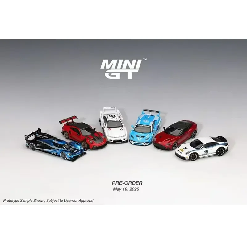 

MINIGT 1:64 Porsche/Nissan/Lamborghini/Acura/Aston Martin Alloy Model