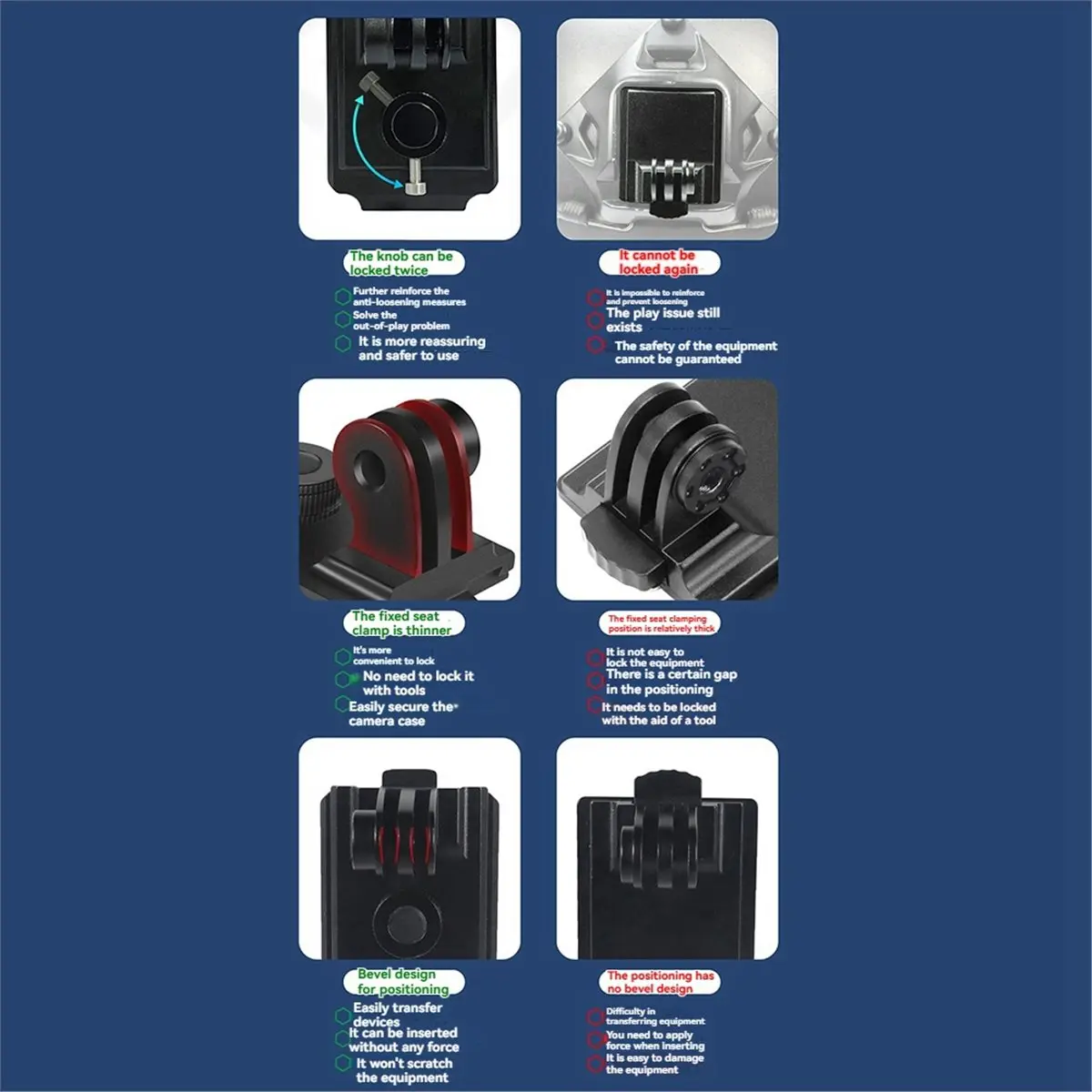 

ABJA Motorcycle Helmet Fix Mount for GoPro Hero 13 12 11 10 for DJI Action 2 3 4/ Osmo Action for Insta360 X/ONE RS Camera