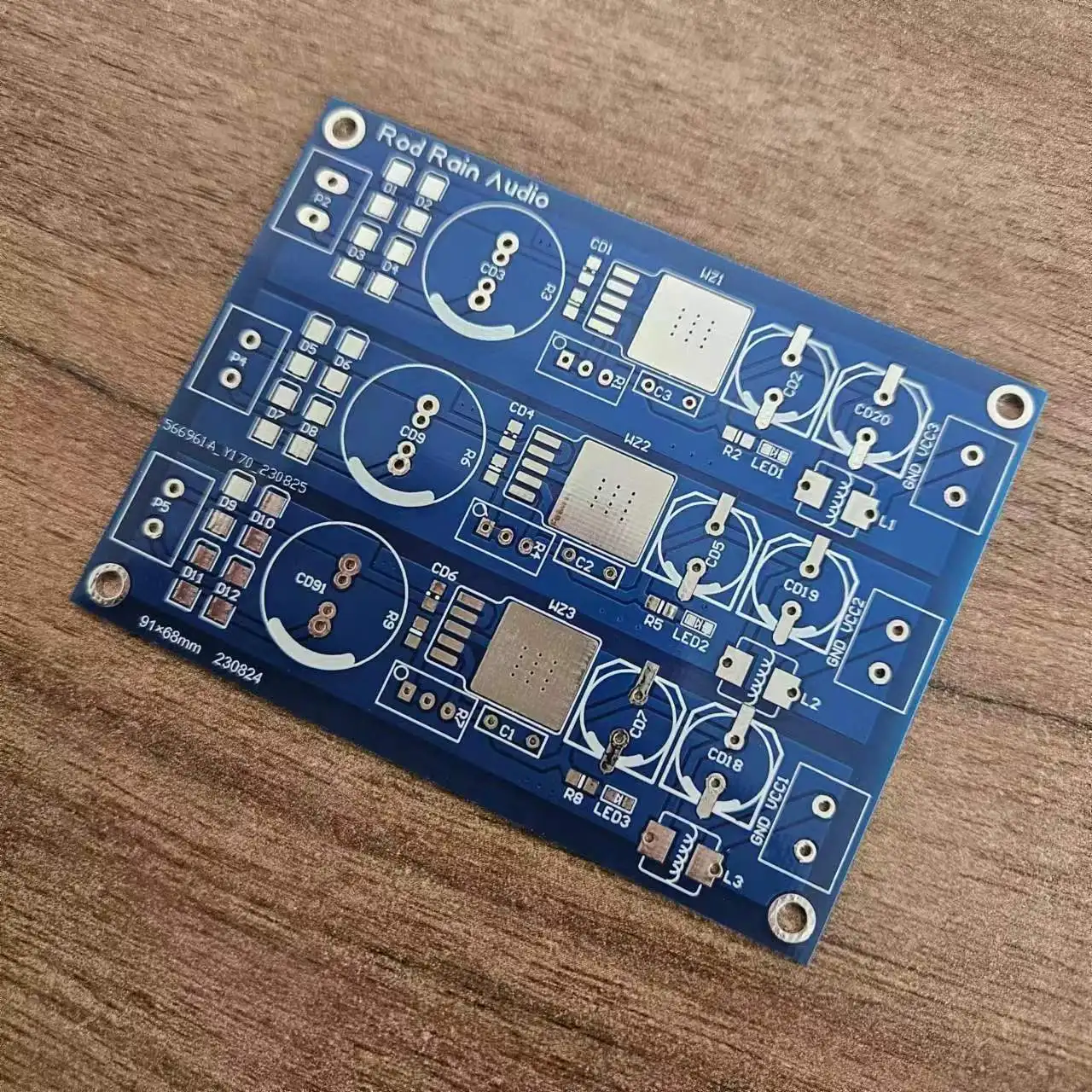 1.5A 3방향 LT1963 고속 저잡음 독립 선형 안정화 전원 공급 장치 보드