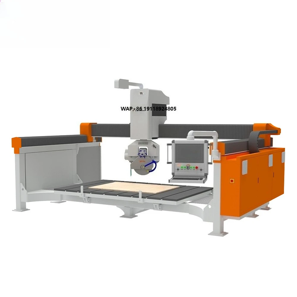 

GQ-3220DSM 15kW 5-Axis Stone Cutting Machine for Granite Marble Tile | Easy Operation