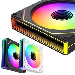 Prism 7 Pro Fan 120 mm Single Pack ARGB Fan Infinity Mirror Daisy Chain Design ๏ปฟ