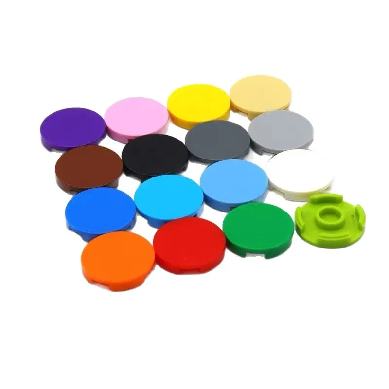 MOC Small Part Assembly Building Blocks 2×2 Round Flat-Top Cover Tiles DIY Educational Assembly Decorative Toy 4150 / 14769