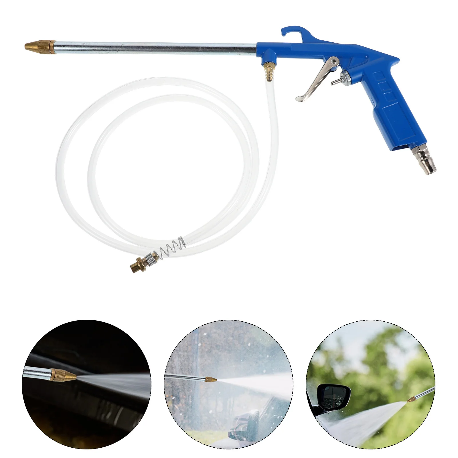 

Car Wash Nozzle High Pressure Extended Reach For Universal Engine Cleaner Durable Water Efficient Cleaning Tool Hose Spray