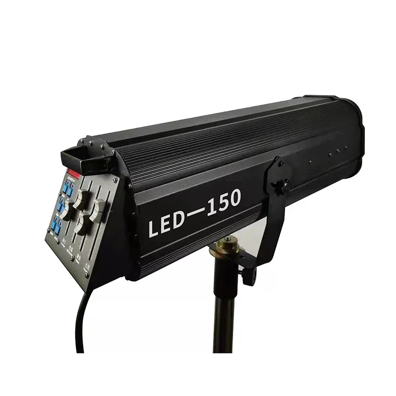 200W 5 Colors Follow Spot Light Wedding Change Color Led Stage Light