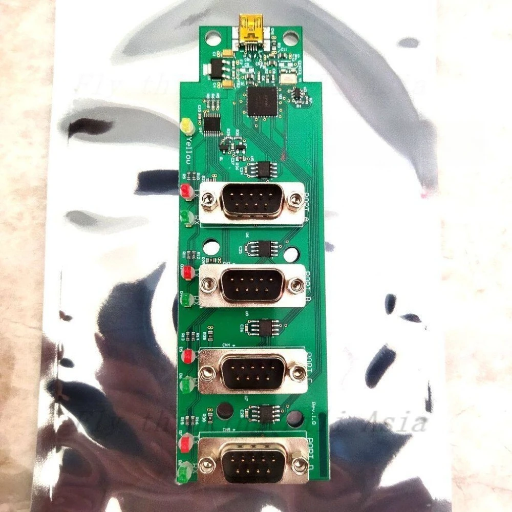 

USB-COM485-PLUS4 Converter USB HS To RS485 Conv 4DB9
