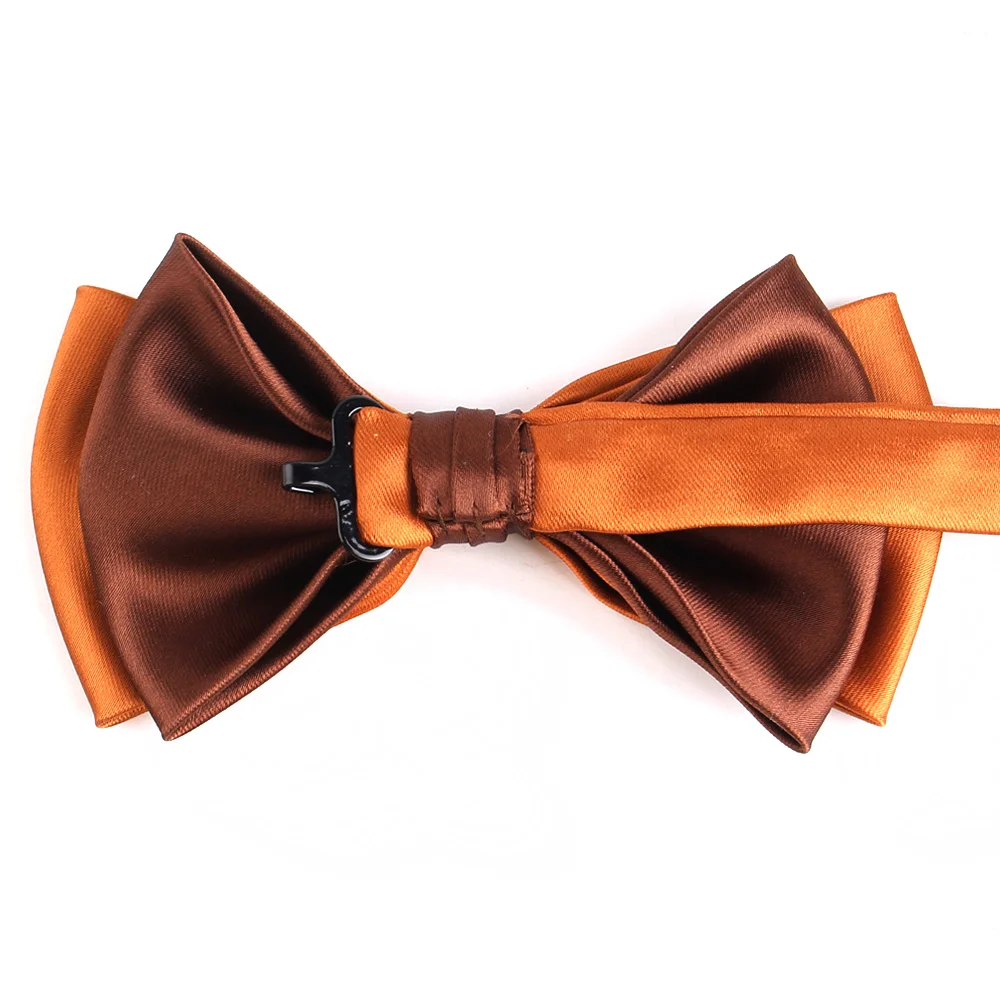 Satin Weave Bow Tie For Men Adult Multicolor Bow Ties For Business Wedding Butterfly Suits Cravats Bowties For Groomsmen Gifts
