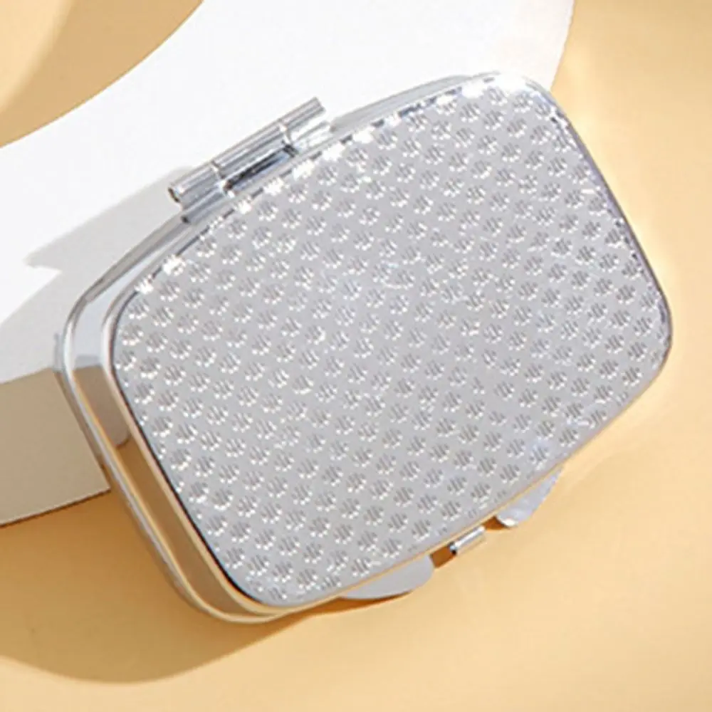 Square with HD Mirror Cartoon Animals Jewelry Box Waterproof Cute Sealed Organizer Kawaii Multifunctional Storage Box Medicine