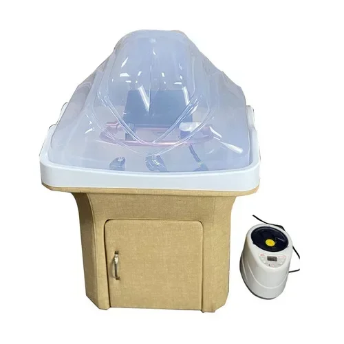 

Mobile Head Treatment Shampoo Basin with Water Circulation Sauna Machine Beauty Salon Hair Care Hall Ear Cleaning Bed