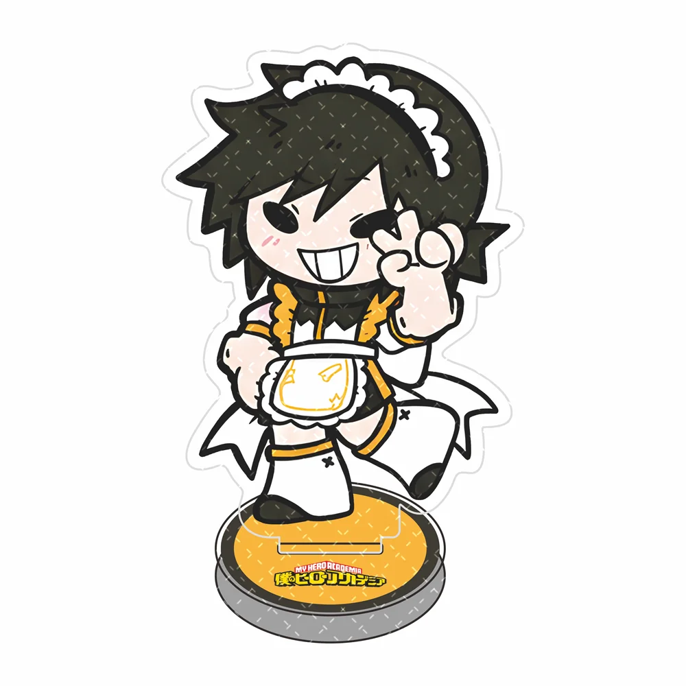 My Hero Academia 10cm Acryl-Standfigur Schlüsselanhänger Niedliches Dienstmädchen-Outfit Anime-Charakter Desktop-Ornament Sammlerstück Geschenk für Fans – Detail 15