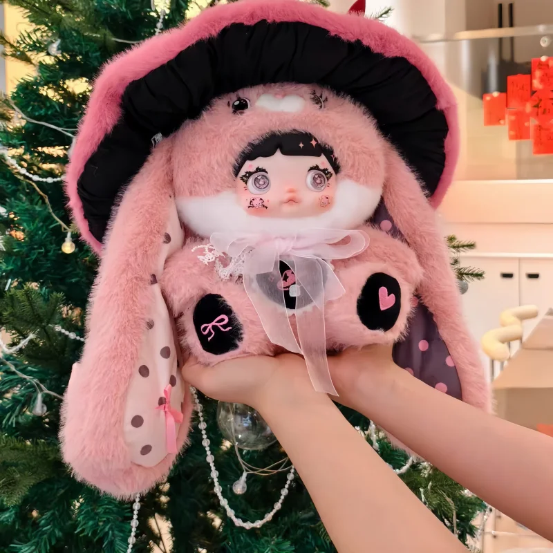 

New Sale Genuine Nommi 400% Mushroom Hat V2 Series Blind Box Desktop Decoration Girl Surprise Gift Festvial Cute Vinyl Face Toy