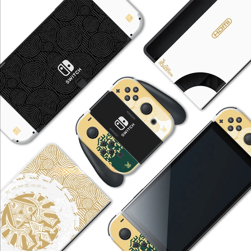 Zelda Tranen Van Het Koninkrijk Limited Console Skin Sticker Voor Nintendo Switch Oled Ns Joy-Con Controller Dock Switch Accessoires