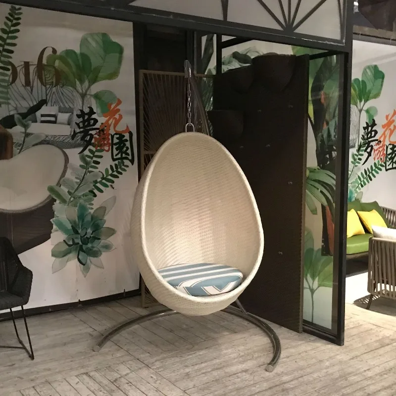 

Outdoor Swing Chair Double Rocking Chair Hanging Chair Courtyard Homestay Seaside Beach