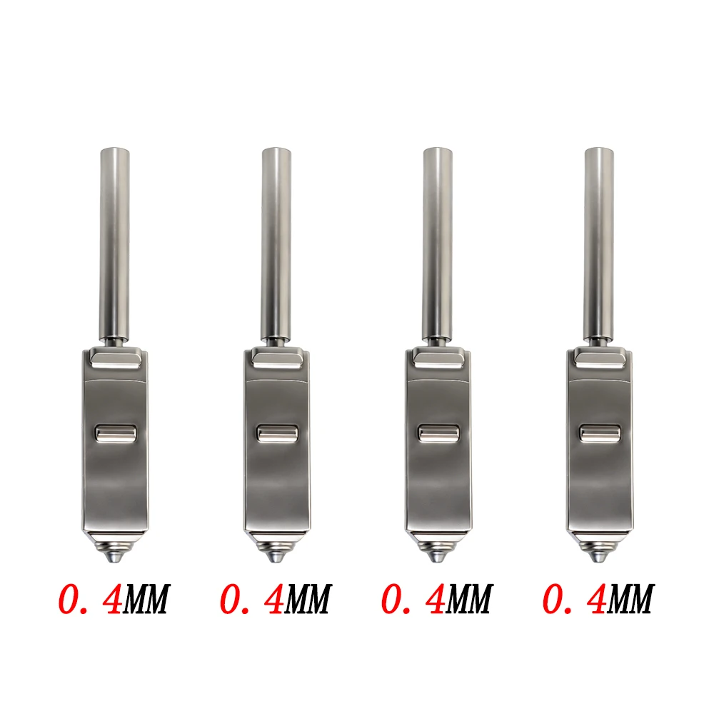 Upgrade Bimetall-Hotend für Anycubic S1 Max Düsen-Druckkopf-Baugruppe 0,25/0,4/0,6/0,8mm für Anycubic Kobra S1 Max 3D-Drucker