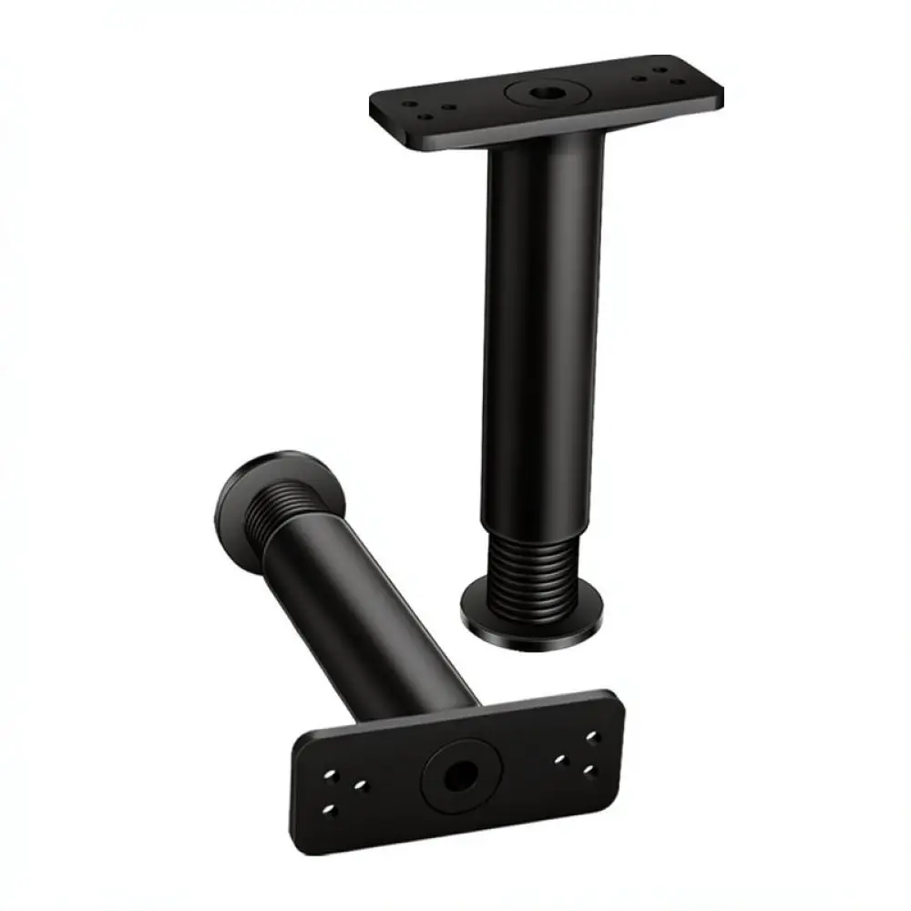 Adjustable Furniture Support Leg Bed Frame Feet Sofa Cabinet Table Risers Black Stable Hardware Home Base