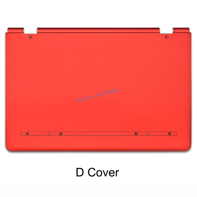 Tampa traseira para laptop HP LCD tampa traseira superior, moldura frontal, tampa da dobradiça, caixa base inferior, Shell A B D, vermelho, X2 210 G2 10-P TPN-Q180, novo