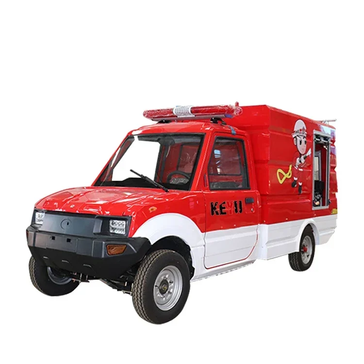 YANUO 1000L Water Tank Mini Fire Fighting Truck Hot Sale Rescue Type with 4*2 Drive Wheel Max Work Height of 18m