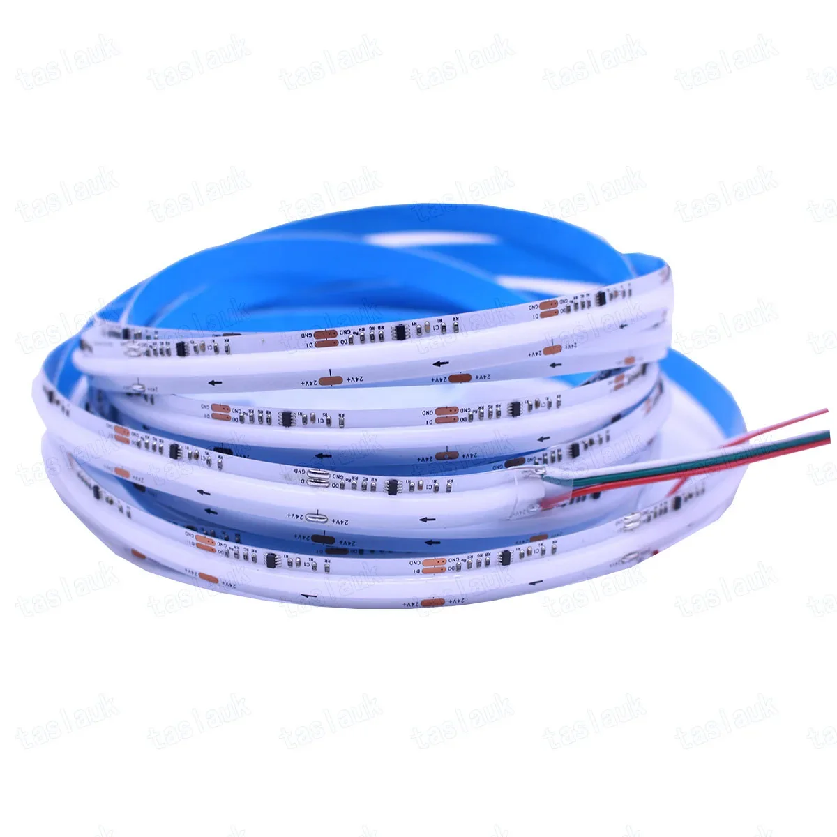 COB FCOB SPI RGB LED Light Strip WS2811 Adresowalna 360 576 720 diod LED/M Dream Color DC5V 12V 24V Elastyczne światła o dużej gęstości RA90