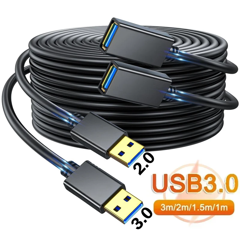 

Кабель-удлинитель USB 3,0 для смарт-ТВ, PS4, Xbox 1/2/3 м