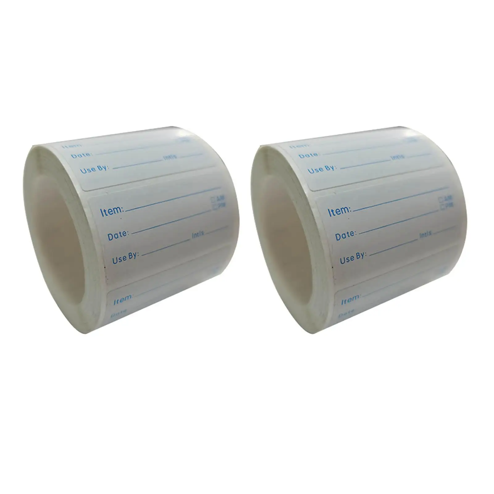 500Pcs Food Storage Labels Removable Dissolvable Date Labels Containers Jars