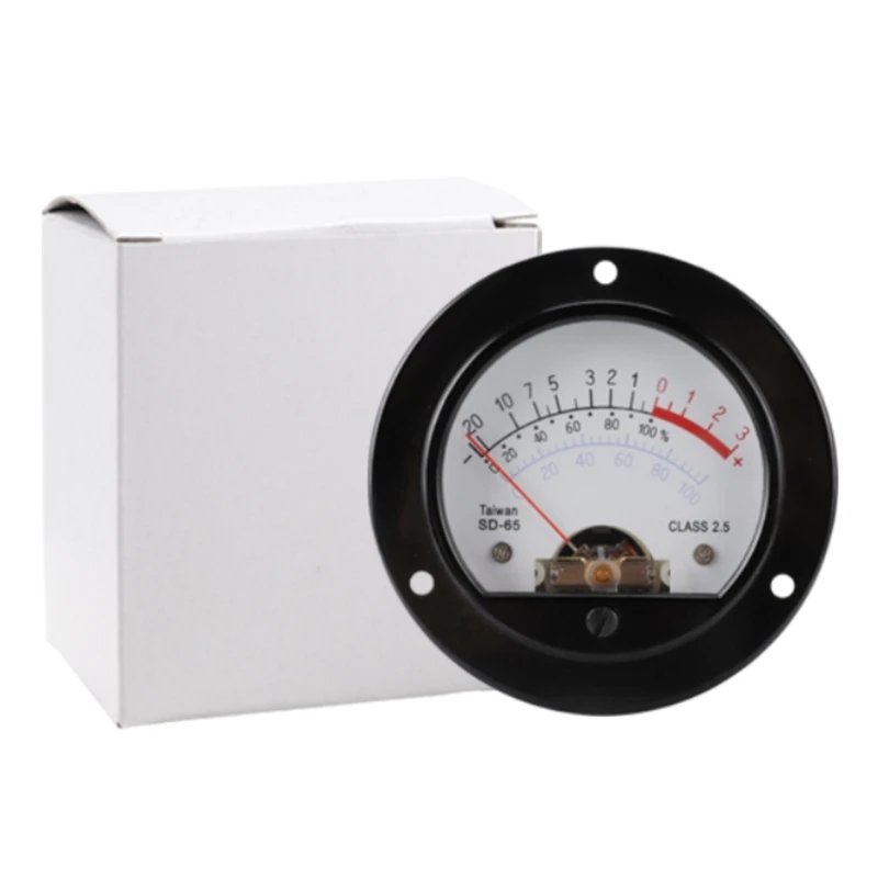 ความแม่นยำสูง DB-Amplifier ระดับ VU Guage Meter หัวหลอดไฟเสียง-อุปกรณ์สเตอริโอเมตรหัวจักรยานอุปกรณ์เสริม