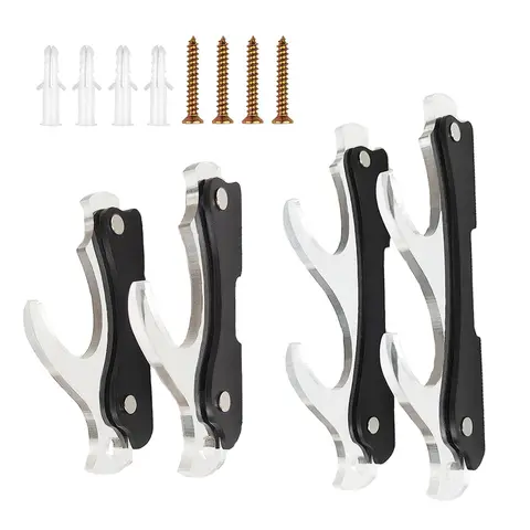 조정 가능한 벽 마운트 칼 걸이 디스플레이 스탠드 사무라이 검 홀더 Katana Tanto Lightsaber Wakizashi Wand Flute Storage Rack