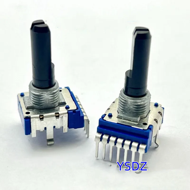 5 pièces alps nouveau potentiomètre RK14 prêt à l'emploi B100K vertical à une rangée 7 broches longueur de tige 23mm