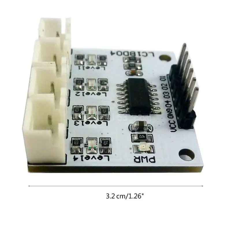 High Precise Liquid Level Sensor Controller Modules with 4Digit Display with/without Pin Connector for Fluid Monitoring
