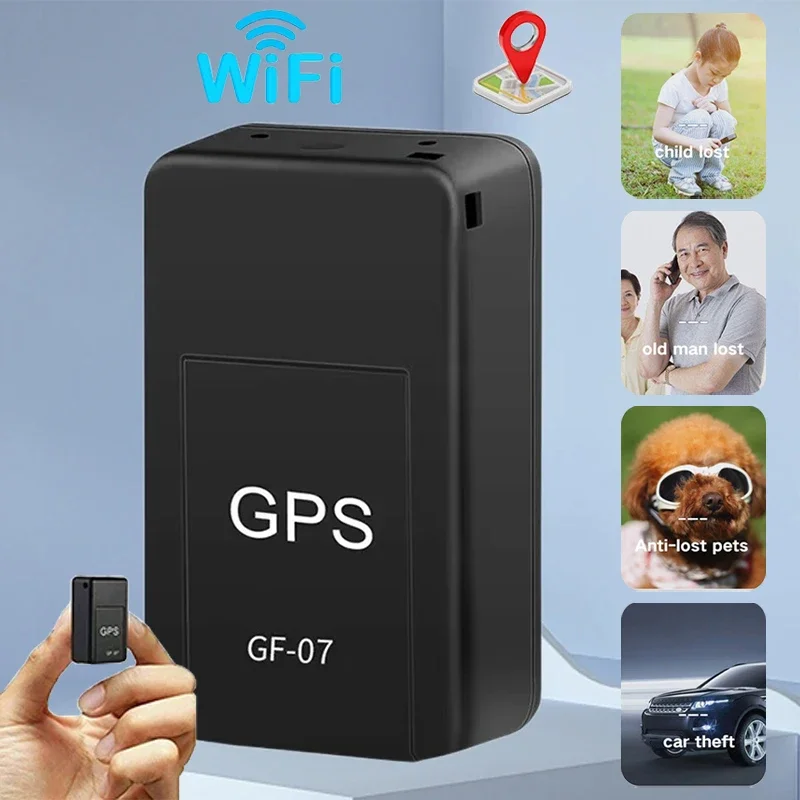 Mini Real Time Tracking GPS Car gps GF-07 Tracker Magnetic Attached Vehicle Anti-theft Car Locator Tracking Instrument Auto Gps