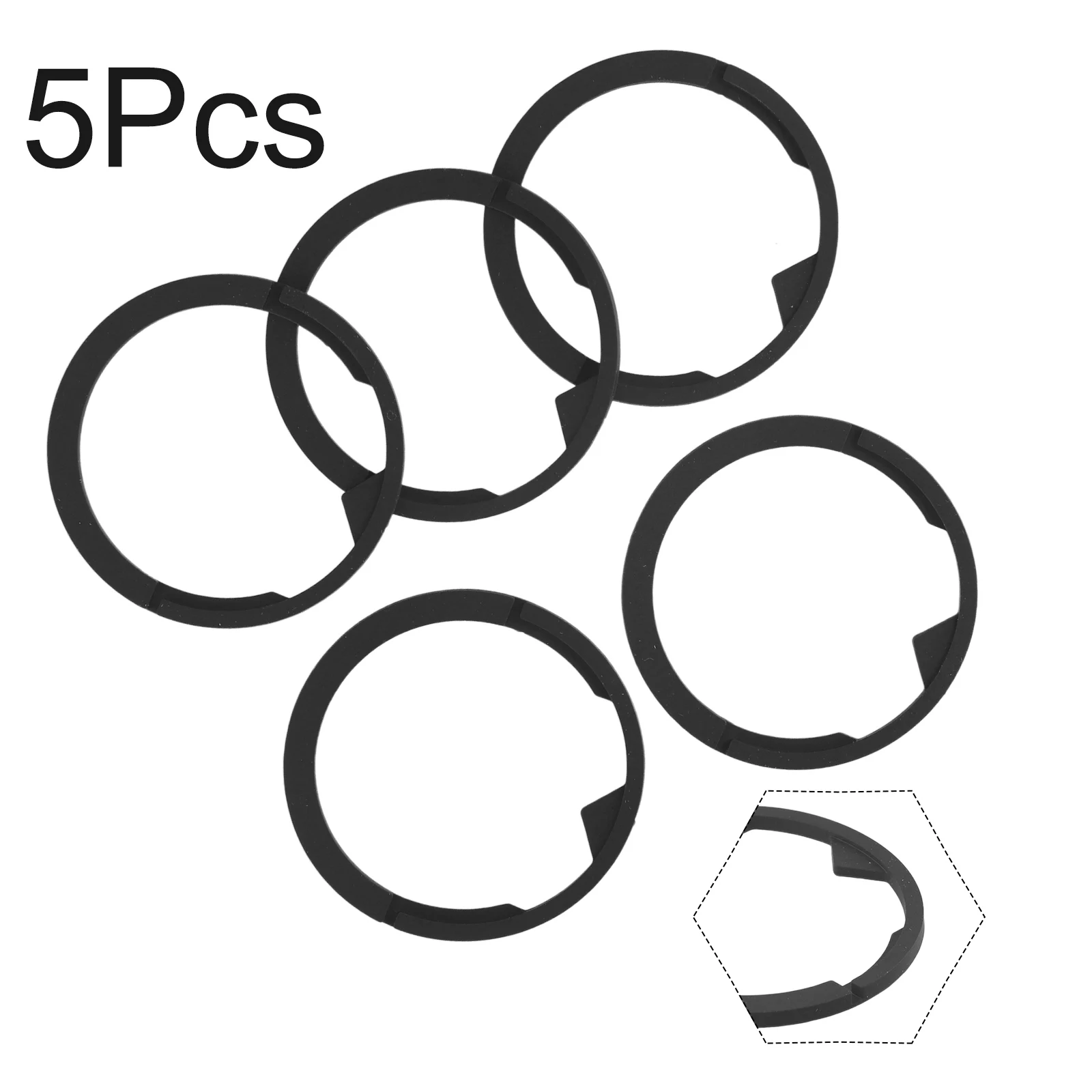 5 Pcs Upper Burr Rubber Seal For Breville Coffee Machine For Breville Express As 870Xl For Breville Pro For Breville Touch