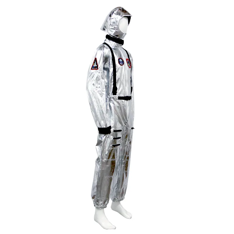 宇宙服風コスチューム、ハロウィン、宇宙飛行士、ステージ衣装、カップルお揃い、子供用、宇宙をテーマにした
