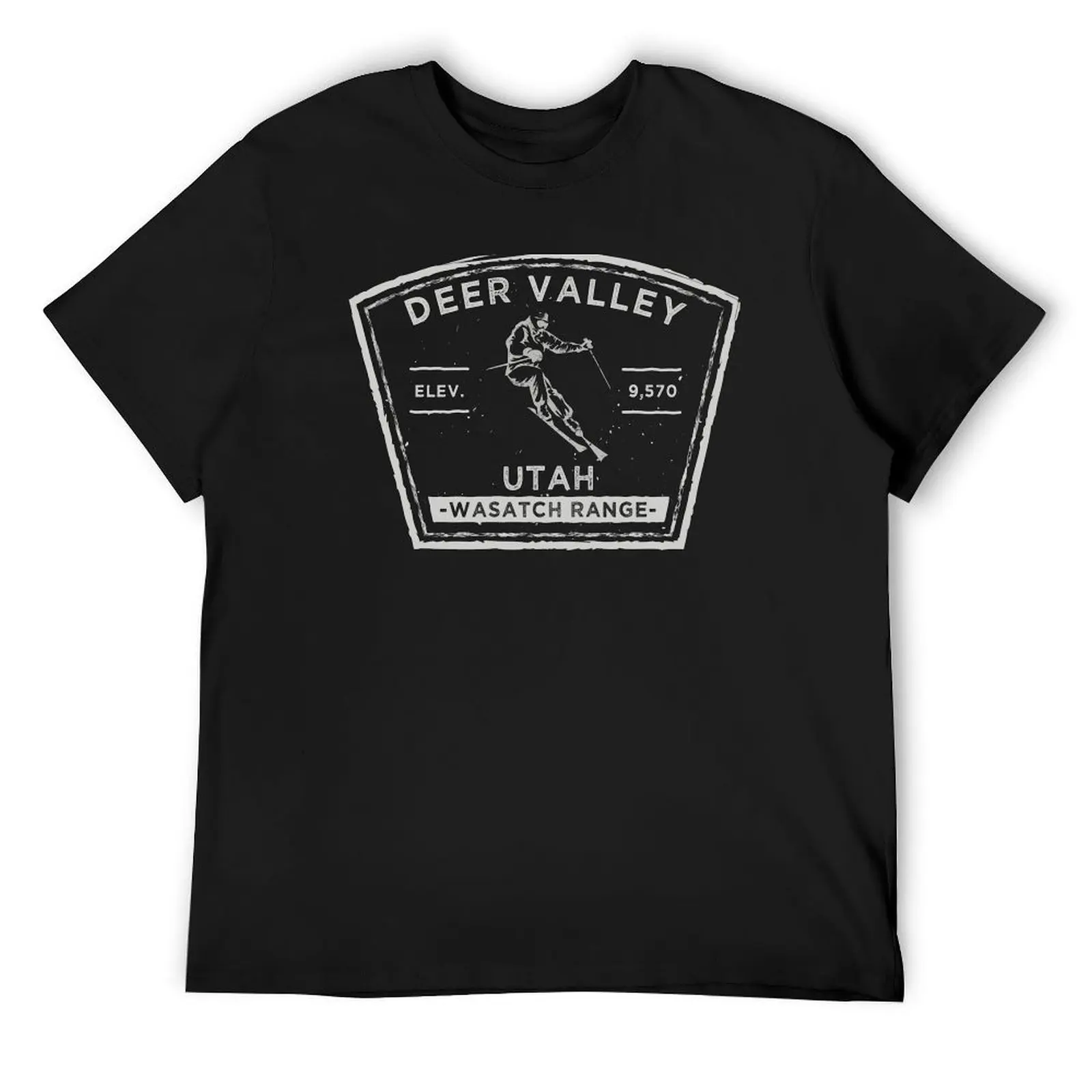 Deer Valley Utah Snow Skiing T-Shirt