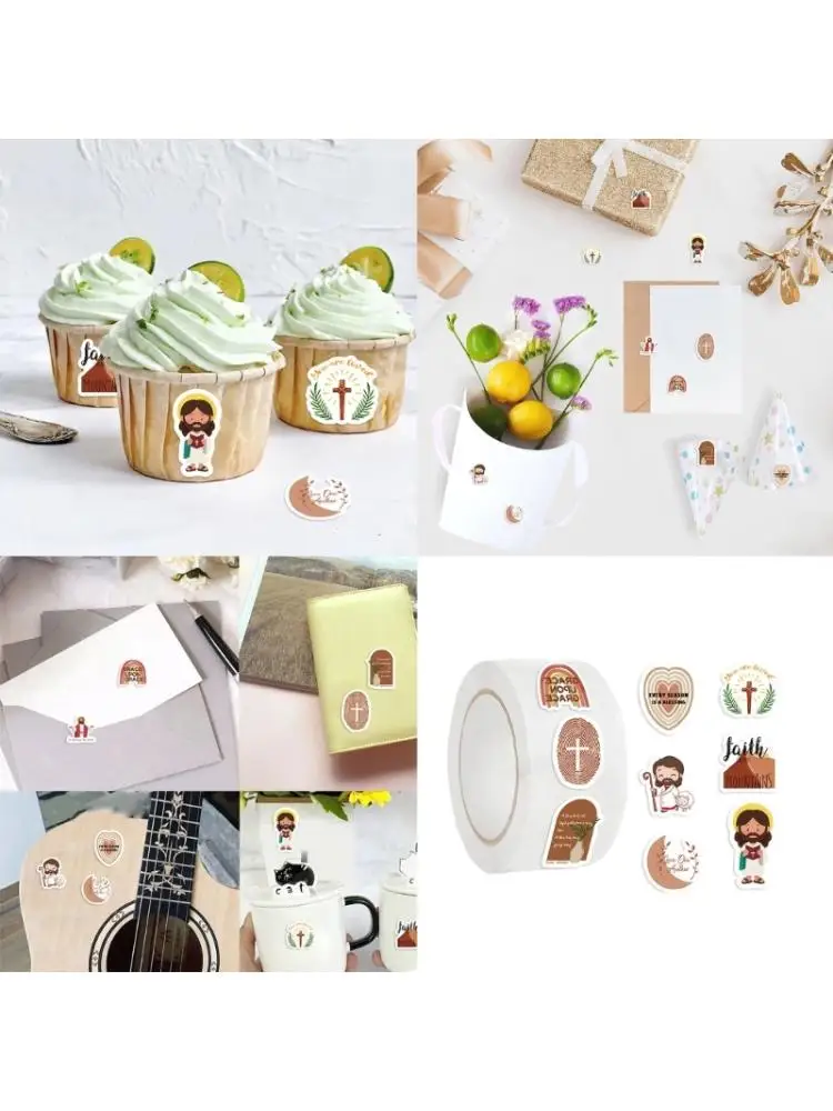  Religion Character Sticker Gift Box Sticker Laptop Sticker Decal Decorative Sticker Scrapbooking Sticker for Journaling