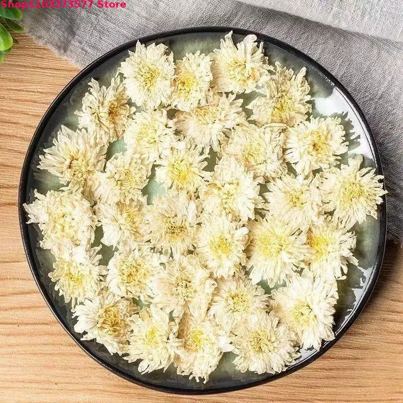 Quality Naturally Bulk White Chrysanthemum Dried Flower DIY Pillow Core Filled Pastry Embellishment