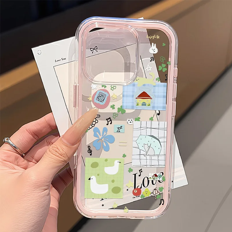 Preciosa funda de teléfono con forma de pez para iPhone 13, funda transparente de silicona TPU suave a prueba de golpes para iPhone 14, 11, 17, 12, 16 Pro Max 17