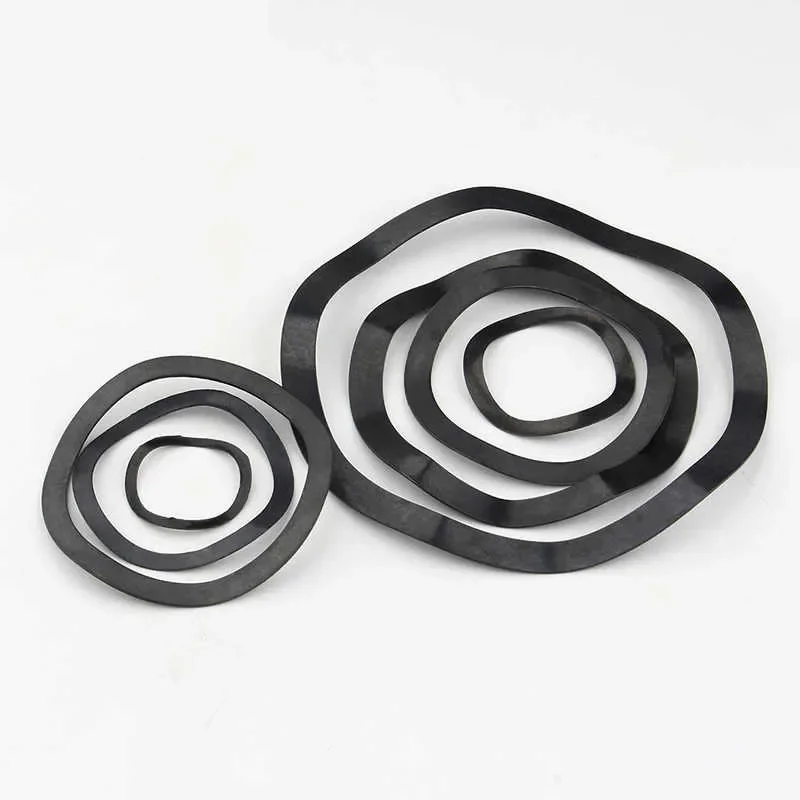 65# Manganese Steel Washers  Waveform washers  Black high quality wave springs  Elastic Washers