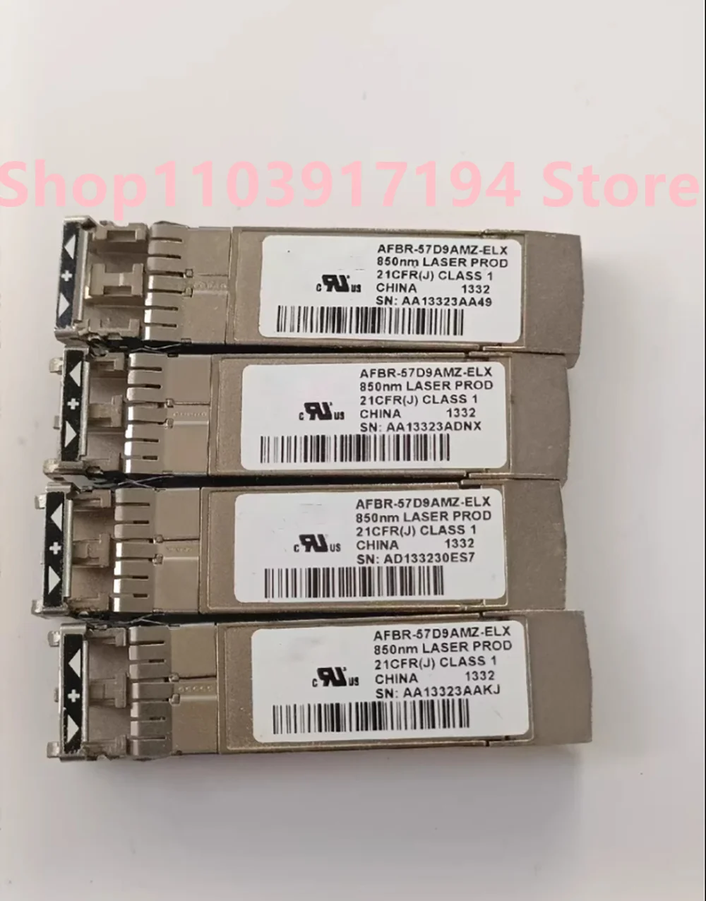 FOR AVAGO AFBR-57D9AMZ-ELX SFP+ 850nm 8G multimode fiber module, one piece