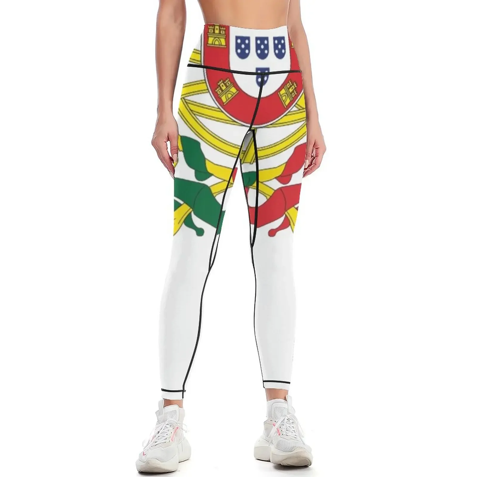 

Portugal National Deluxe Game Design Leggings sportswear for gym Women's sportswear workout shorts Womens Leggings