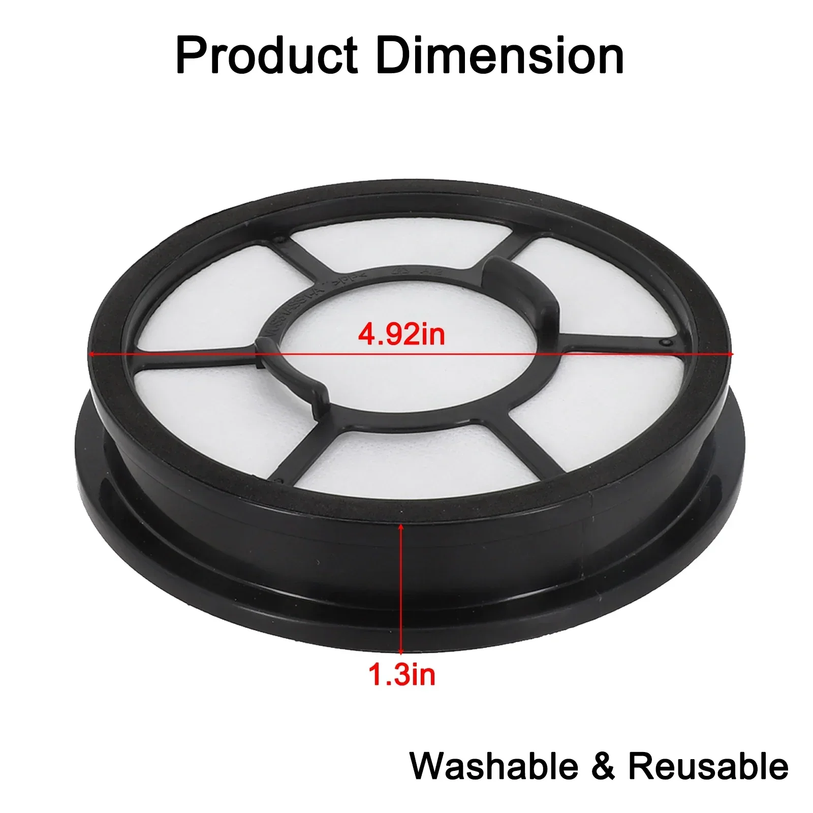 1pc Filter Washable & Reusable For Beldray For BEL0648N Turbo Swivel Vacuum Cleaner Home Cleaning Accessories