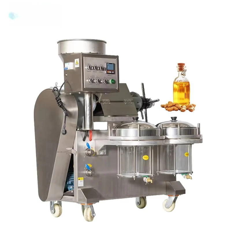 

Stainless Steel Oil Press Machine Automatic Home Commercial Oil Press Machine for Peanut Flax Sunflower