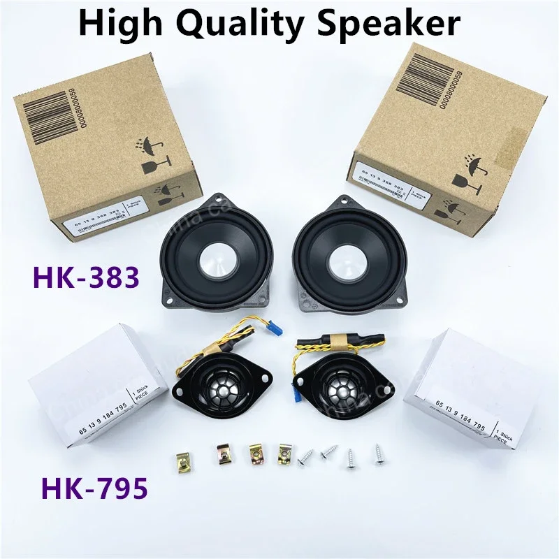 4 Inch Car Door Speaker Tweeter For BMW F10 E90 G30 G11 F11 E60 F23 2 5 series Midrange Audio Upgrade High Quality Loudspeaker