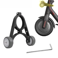 Soporte plegable invertido para Xiaomi M365/Pro/Pro2/1S/Mi3/4 Lite para Ninebot F40 F20 E-Scooter soporte de rueda pequeña auxiliar