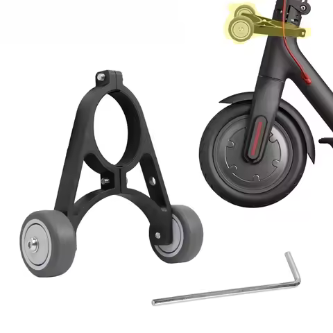 Inverted Folding Bracket for Xiaomi M365/Pro/Pro2/1S/Mi3/4 Lite For Ninebot F40 F20 E-Scooter Auxiliary Small Wheel Handstand