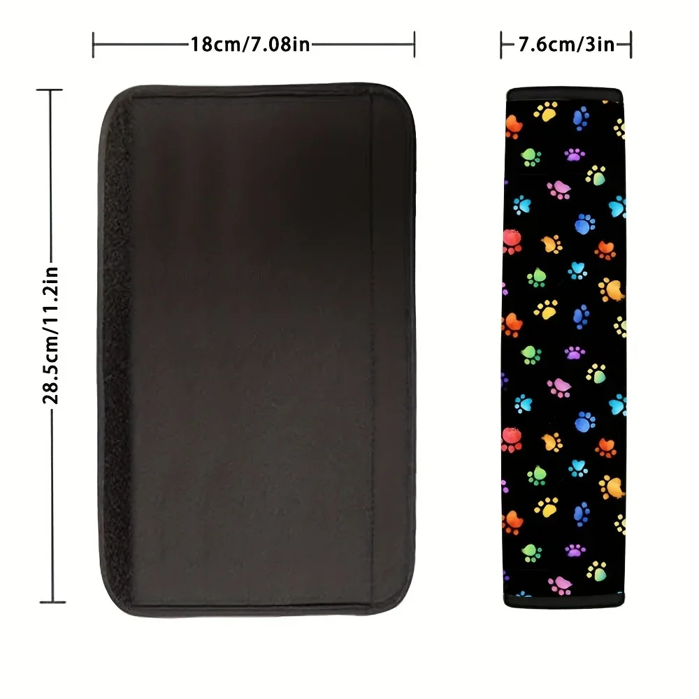 Car Seat Belt Anti-Pressure Shoulder Sleeve, Skin-Friendly Breathable Protection Pad, Long-Distance Driving Comfort Accessory