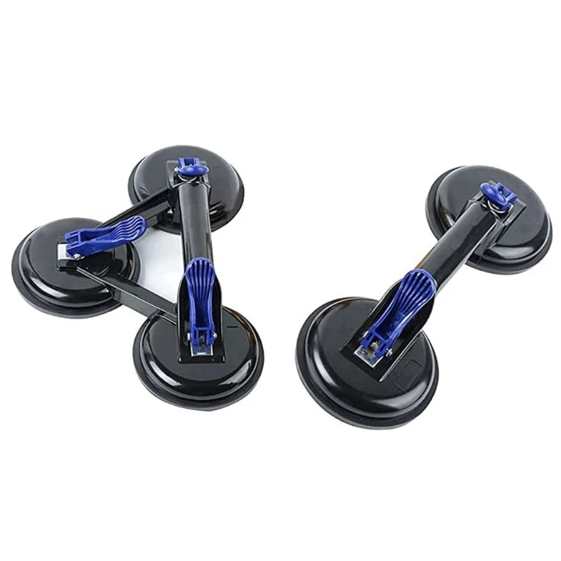 Practical Vacuum Suction Cup Glass Lifter Gripper Sucker Plate for Glass Tiles Mirror Granite Lifting Firm Manual DropShipping