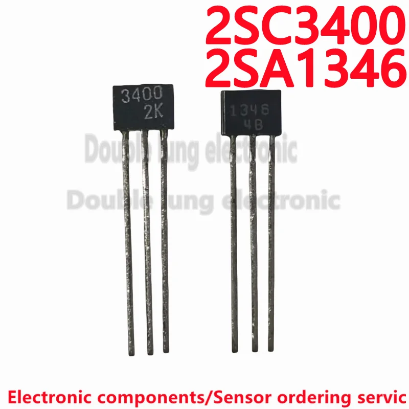 10PCS/50PCS/LOT 2SC3400 3400 2SA1346 1346 TO92S 100mA/50V Si, Small Signal Transistor