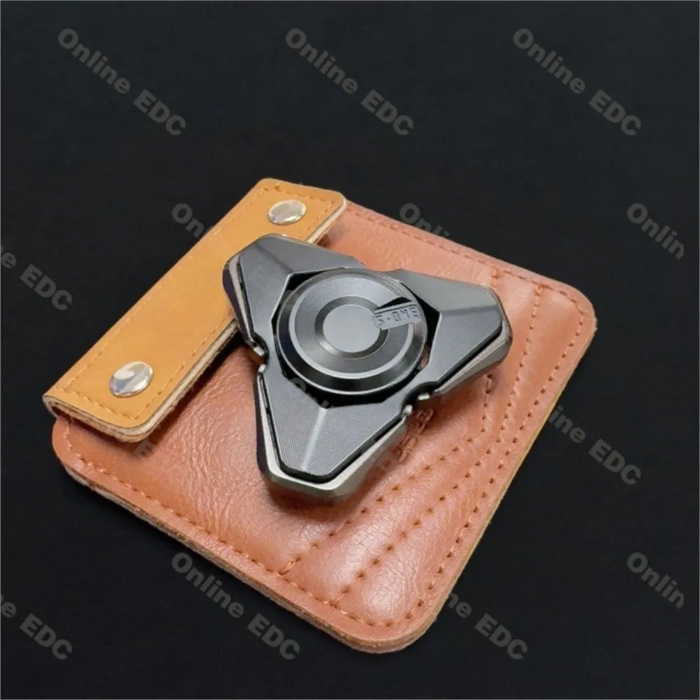 Juguetes EDC usados S ONE QS Fidget Spinner diapasón de tres hojas juguetes Fidget para adultos juguete para aliviar el estrés Gyro