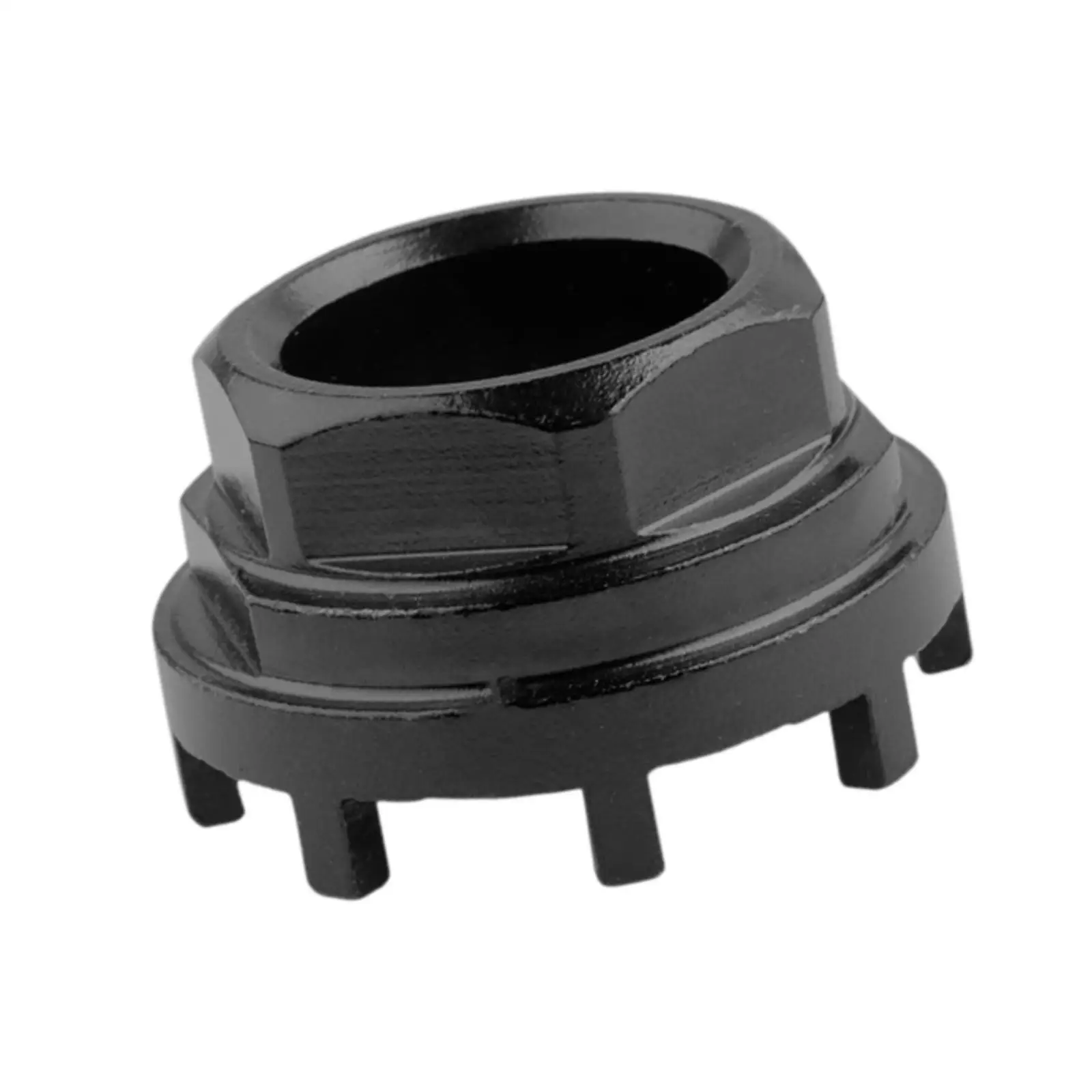 

Bicycle BB Cup Tool 8 Notch Lockring Installer Steel Hub Install Repair Kit for Mountain Road Bike Maintenance and Accessories