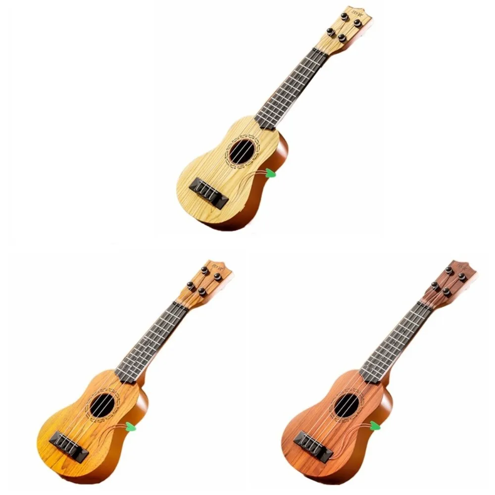 Ukulele à 4 cordes, Instrument de musique, bouton réglable, Simulation classique, jeux musicaux éducatifs durables en plein air