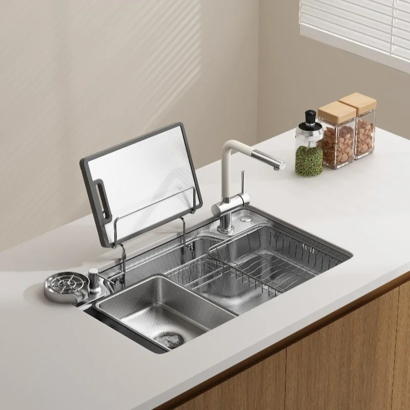 NEW Large single tank SUS304 stainless steel kitchen sink dishwashing basin sink Lihei Ping lives for Yitai Xia Nai