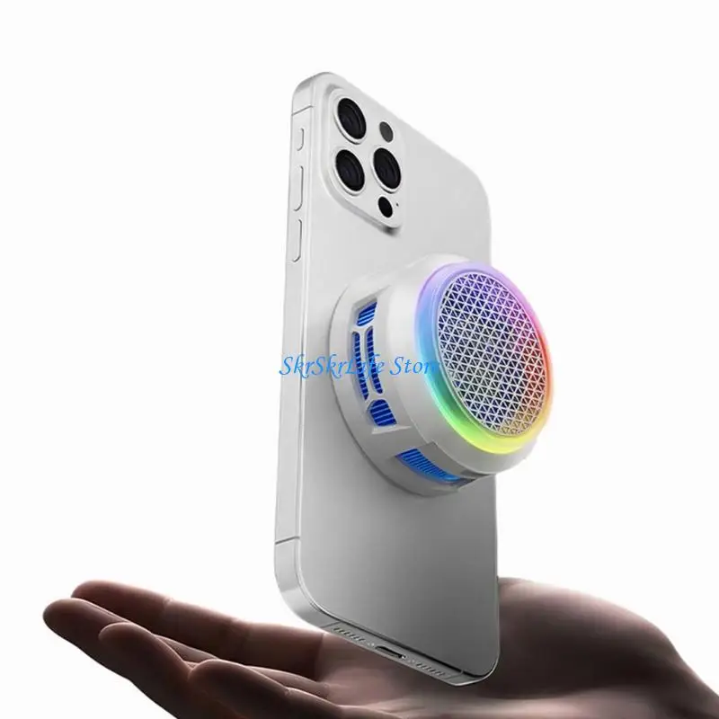 E65E Advanced Phone Cooling Device with Intelligent Control & Stylish Design for Gaming